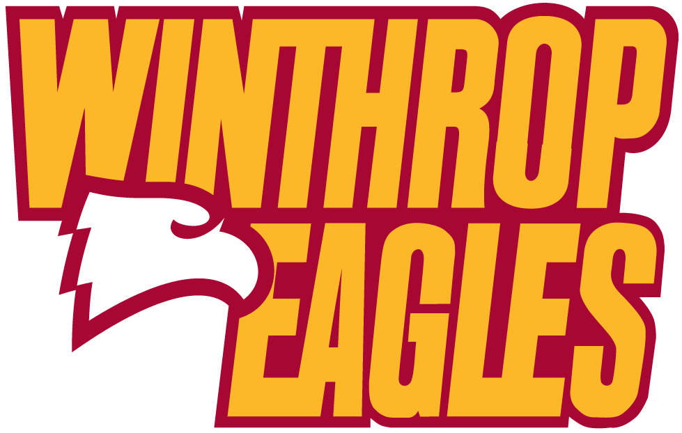 Winthrop Eagles 1995-Pres Wordmark Logo 03 iron on paper